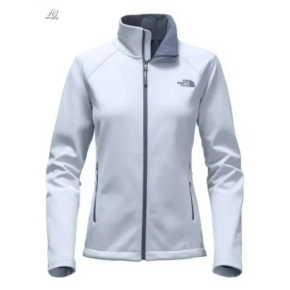 The North Face Jackets & Blazers - The North Face apex light blue with dark grey inside Jacket. Woman's size large